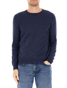 Maglione girocollo BLU SCURO 50