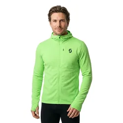 Felpa Con Cappuccio Defined Light Glow Green XL