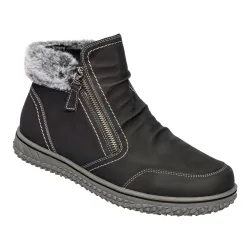Kuschel-Stiefelette „Carmen“ 36 schwarz