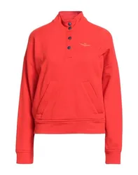 Sudadera Mujer Rojo tomate S Mujer