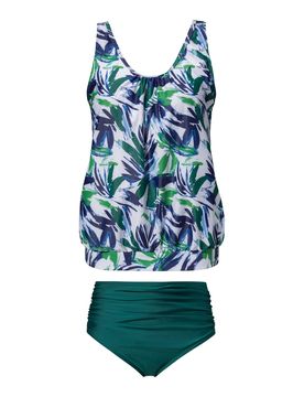 Oversize-Tankini „Erika“ gruen M Damen