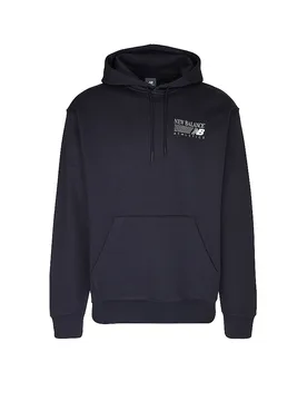 Sweat à capuche bleu marine XL - New Balance - FashionsVida