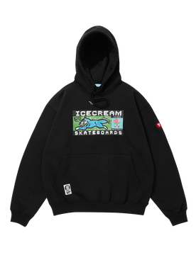 Running Dog Hoodie - Black