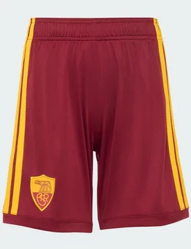 Short Home AS Roma 26/27 bambini e bambine 7-8A Team Coll Burgundy 2 - Adidas - FashionsVida