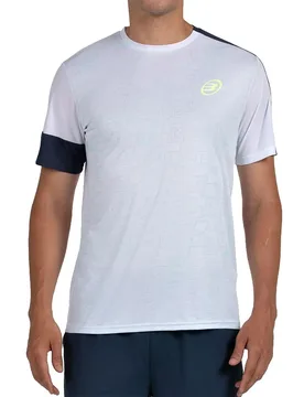 Leido Short Sleeve T-shirt White 2XL - Bullpadel - FashionsVida
