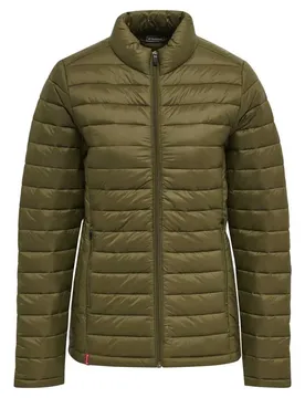Manteau Red Quilted Dark Olive XS