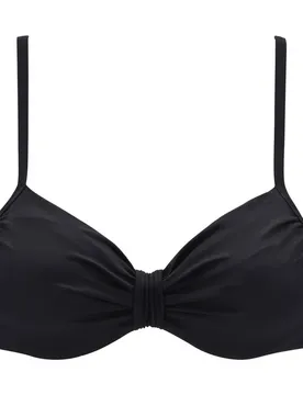 Simple Damen Sport-BH, schwarz 44E