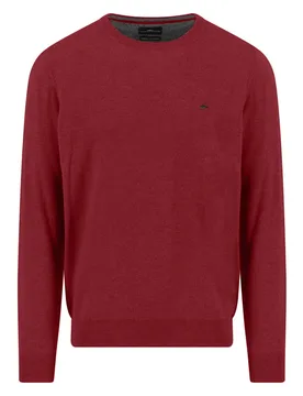 Maglione 151800 Garnet Red L - Fynch Hatton - FashionsVida