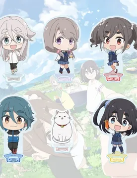 Anime Mono Acrylic Stand Satsuki An Kiriyama Model Figure Cosplay Plate Holder Topper Fans keychain Desk Decor Plate Gift - Aliexpress - FashionsVida