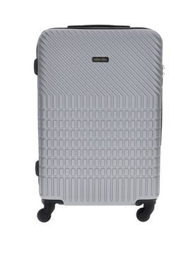 Trolley grande grigio rigido con 4 ruote PR169/G