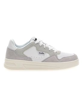 Sneakers bianche inserti a contrasto in pelle Ginger S 46