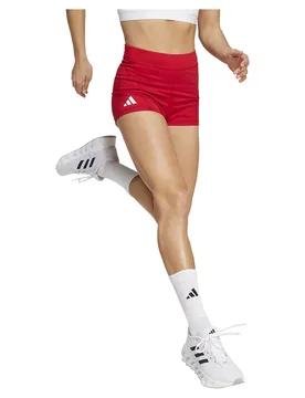 Adizero Essentials Booty Short Leggings Team Power Red 2 XS Women - Adidas - FashionsVida