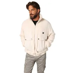 Felpa Con Zip Cosmo Natural XL
