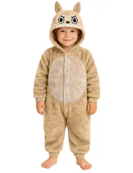 Monster Kinderkostüm Plüsch beige