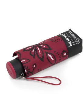 Parapluie Mini Slim Bandana Bordeaux bandana bordeaux ST - Isotoner - FashionsVida