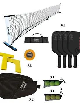 Pickleball Fiberglass Kit Multicolor One Size - Sporti France - FashionsVida