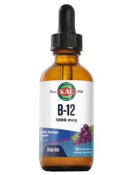 Energia Vegetarian B-12 1000mcg 59ml Multicolour