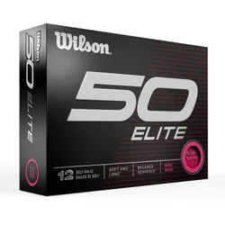 Golfbälle Fifty Elite - 12er Pack, pink