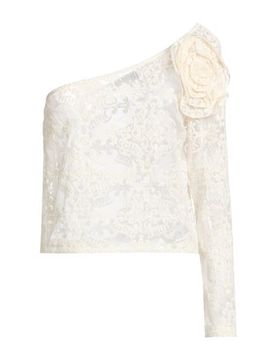 Top Damen Cremeweiß M Damen