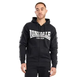 Sweat-shirt à Zip Bigton Black / White L