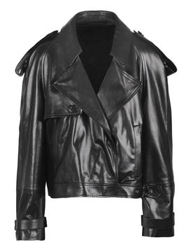 Giubbotto di pelle - 430404 - Nero