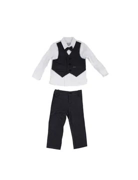 Bambino completo n6rg04kcl30 fbbs set ls shirt+pants cere blue - Guess - FashionsVida