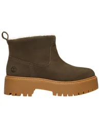 Stone Street Mid Warm Lined Boot W Dark Brown Full Grain en Cuir - Taille 7,5 US