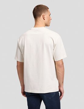 Workwear Relaxed Boxy Heavy Tee Ecru Größe XL male