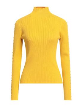 Rollkragenpullover Damen Ringelblume M Damen