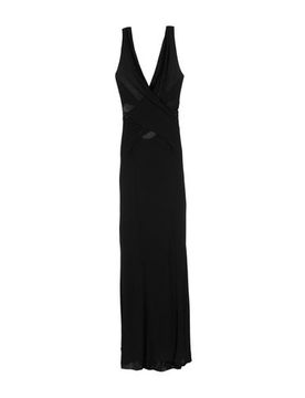Vestido largo Mujer Negro 38 Mujer
