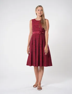 Robe traditionnelle RONJA rouge 40 - Wenger - FashionsVida