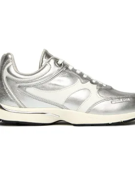 Womens Riley Trainers - Metallic Leather - Size Uk 5.5 - Michael kors - FashionsVida