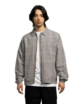 Veste Hideout Grey Check Grey Check M - Santa Cruz - FashionsVida