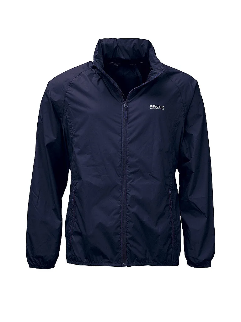 Giacca antipioggia da uomo Packable blu XS - PRO-X ELEMENTS - FashionsVida