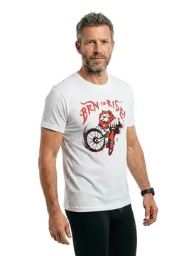 Maglietta A Maniche Corte To Ride Lion White