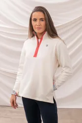 Shore Womens New Half Zip Sweatshirt - - Size: 10