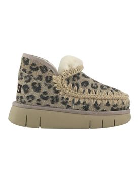 Stivali donna - eskimo bounce sneaker hairy suede - n.d