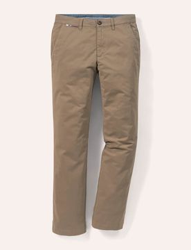 Extraglatt-Thermo Chino, Regular Fit#normale Größen#untersetzte Größen, Farbe Beige, 50, bügelfrei weiches Thermofutter Herren