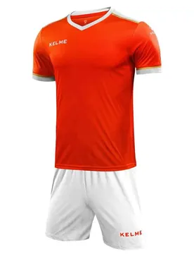 Ensemble à Manches Courtes Segovia Orange / White 4XL