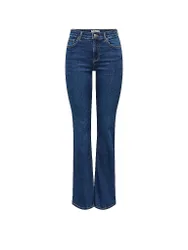 Jeans Flared Fit ONLMADISON dunkelblau XL/L34 damen
