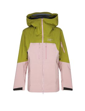 Arcteryx Chaqueta de touring para mujer Rush 3L GTX con capucha rosa S