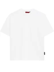 Camiseta de corte oversized blanco L