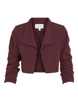 VILA Blazer 'VIHer' rojo vino