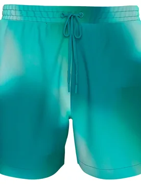 Slip De Bain Medium Drawstring-print Ck Ombre Blue Aop XL - Calvin Klein - FashionsVida