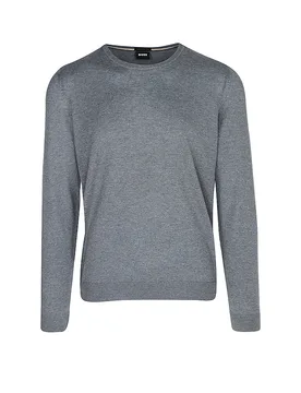 Pull coupe slim LENO-P gris S - BOSS - FashionsVida
