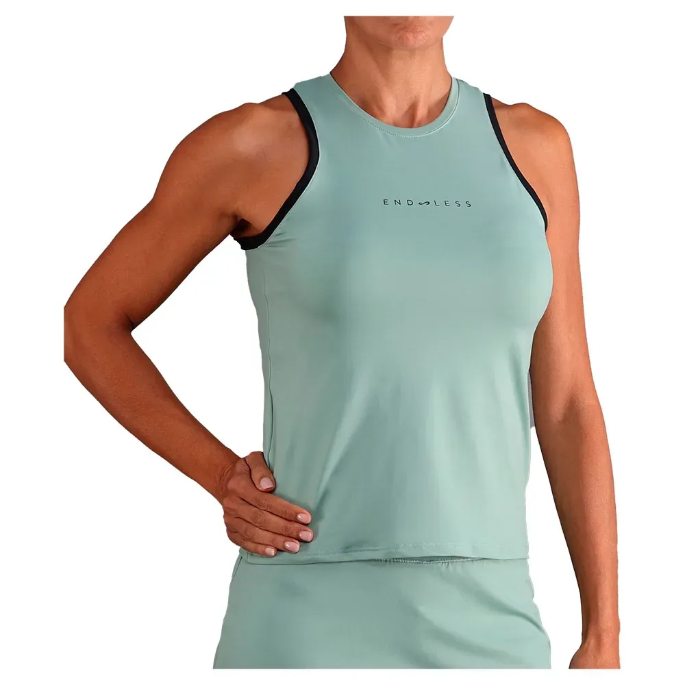 Essential Sleeveless T-shirt Forest S - Endless - FashionsVida