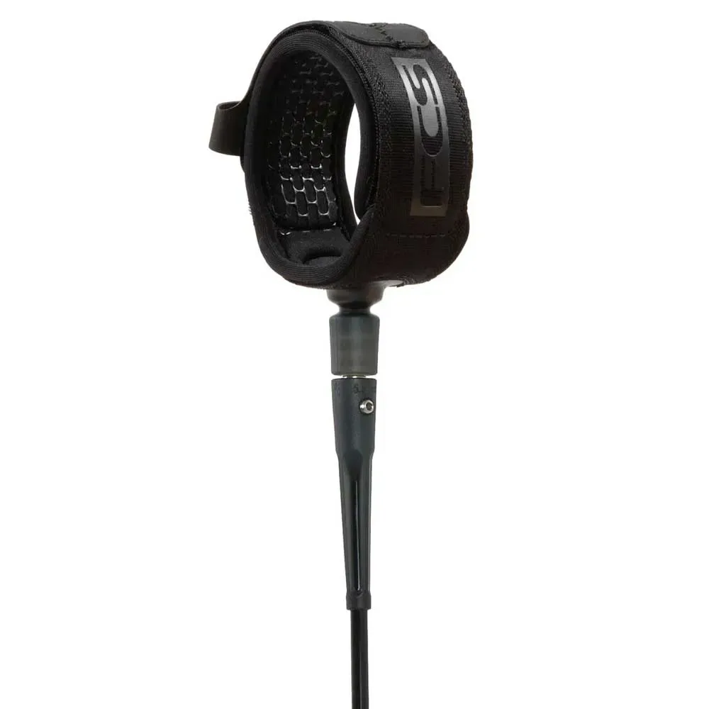 Leash De Surf 5´ Comp Essential Small Cuff Black One Size unisex - FCS - FashionsVida