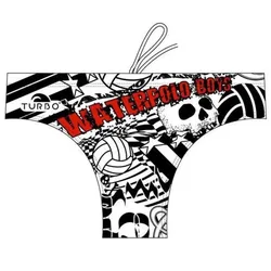 Boys Swimming Brief White / Black 2XL Men