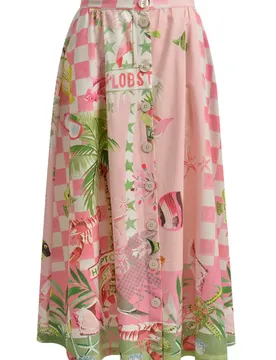 SKIRT WITH BUTTON female