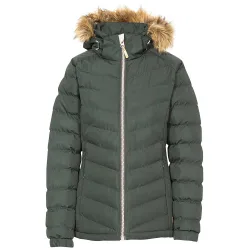 Women's Nadina Waterproof Padded Jacket in Olive Size: XS - Olive - Size: XS